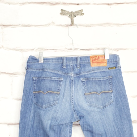 Lucky Brand Crop Jeans Size 8 - Picture 5 of 8